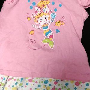 Matching Ruffled Short and Top 24 Months